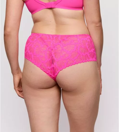 Pink Lace Shorty Fluo...