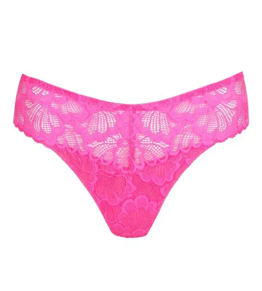 String en dentelle rose fluo Mocuto Pixie Blossom