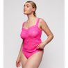 Top en dentelle rose fluo Mocuto Pixie Blossom