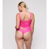 Top en dentelle rose fluo Mocuto Pixie Blossom