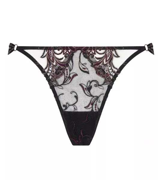 String Sexy Charme Secret Noir