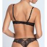 Soutien gorge Glam décolleté plongeant Charme Secret Noir