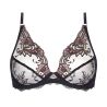 Soutien gorge Glam décolleté plongeant Charme Secret Noir