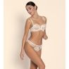 Soutien gorge corbeille Sublime Organza Écru Nacre