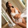 Soutien gorge Plunge demi-mousse Sublime Organza Écru Nacre