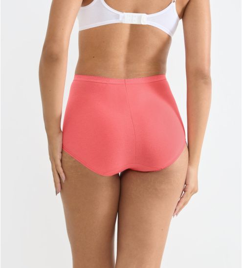 Lot de 4 Sloggi Basic+ Maxi Rouge