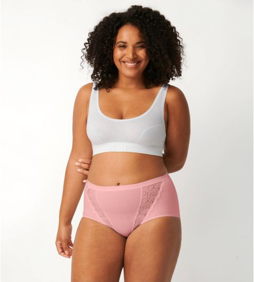 Lot de 4 Sloggi Chic Maxi Rose