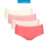 Lot de 4 Sloggi Basic+ Midi Rouge