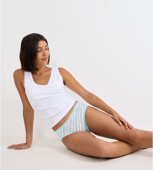 Lot de 3 shorty hipster Go Crush Bleu