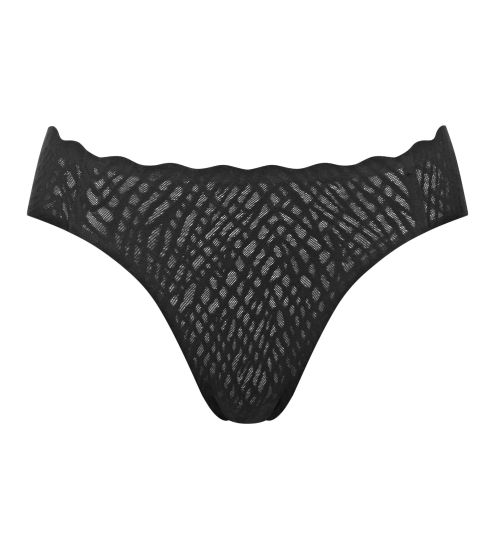 Culotte High Leg Zero Feel Bliss Noir