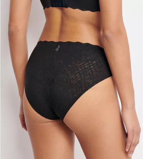 Culotte High Leg Zero Feel Bliss Noir