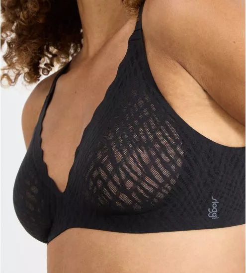 Soutien gorge Push up sans armatures Zero Feel Bliss Noir