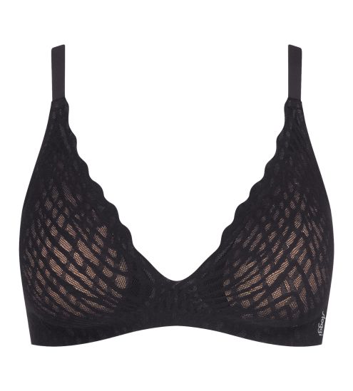 Soutien gorge Push up sans armatures Zero Feel Bliss Noir