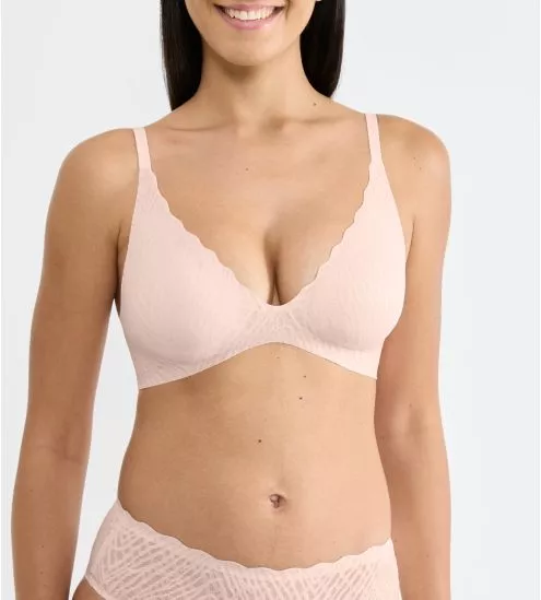 Soutien gorge Push up sans armatures Zero Feel Bliss Puff Pink