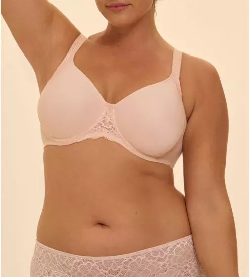 Soutien gorge moulé Caresse Rose Poudrée