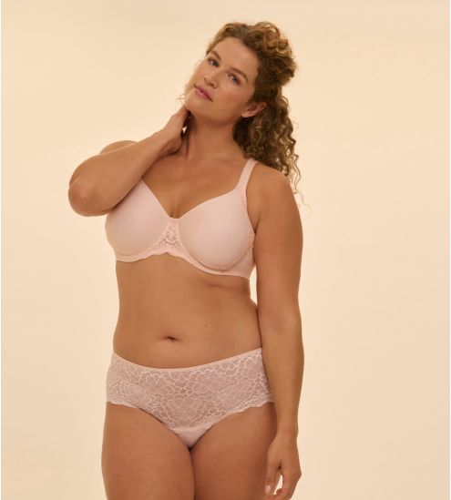 Shorty Caresse Rose Poudrée