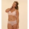 Shorty Caresse Rose Poudrée