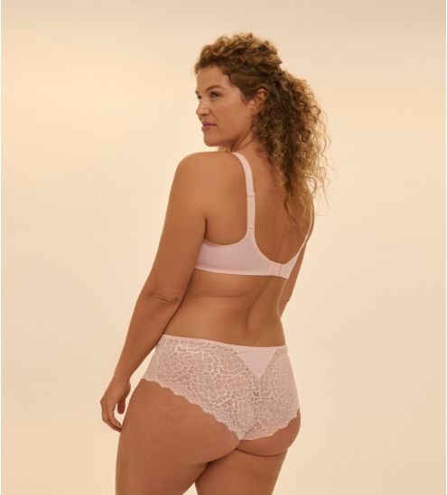 Shorty Caresse Rose Poudrée