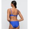 Haut de maillot de bain rembourré Emly Electric Blue