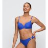 Haut de maillot de bain rembourré Emly Electric Blue