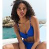 Haut de maillot de bain rembourré Emly Electric Blue