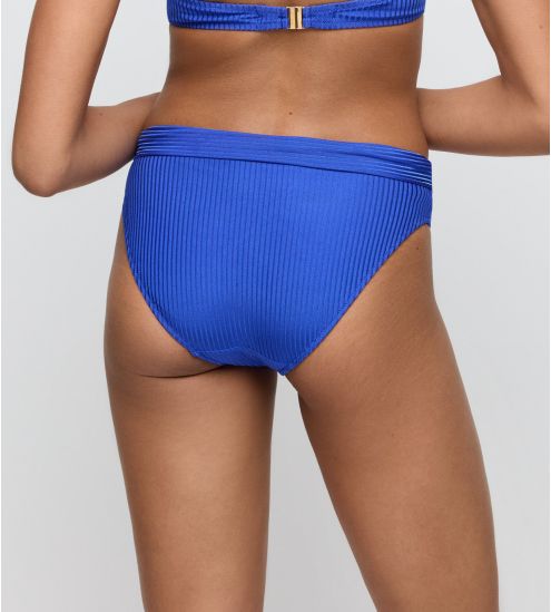Bas de maillot de bain avec revers Emly Electric Blue