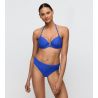 Bas de maillot de bain avec revers Emly Electric Blue
