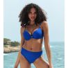 Bas de maillot de bain avec revers Emly Electric Blue