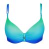 Haut de maillot de bain à coques plunge Nusa Dua Seascape