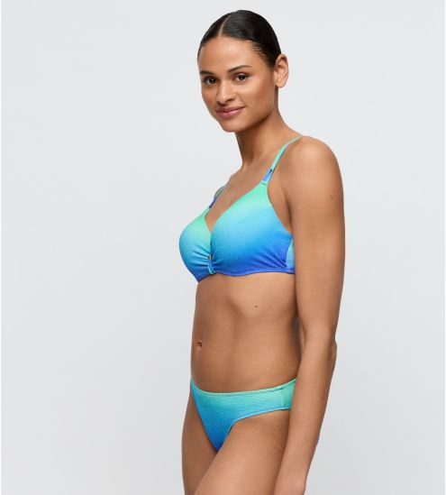 Haut de maillot de bain à coques plunge Nusa Dua Seascape