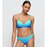 Haut de maillot de bain à coques plunge Nusa Dua Seascape