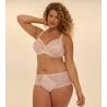 Soutien gorge bonnets profonds Caresse Rose Poudré