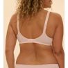 Soutien gorge bonnets profonds Caresse Rose Poudré