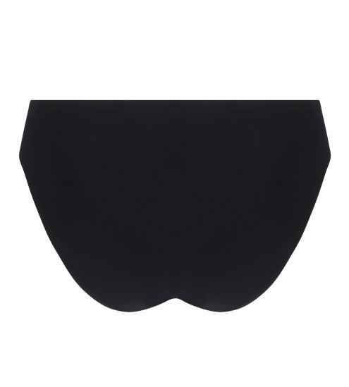 Bas de maillot de bain noir et argenté Éclat d'Argent Black Argent