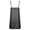 Robe argentée courte sans manches Éclat d'Argent Black Argent