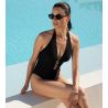 Maillot de bain 1 piece sexy Éclat d'Argent Black Argent