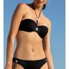 Haut de maillot de bain bandeau Éclat d'Argent Black Argent