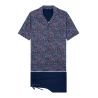 Pyjama court chemise pour homme Vineyard Navy Print