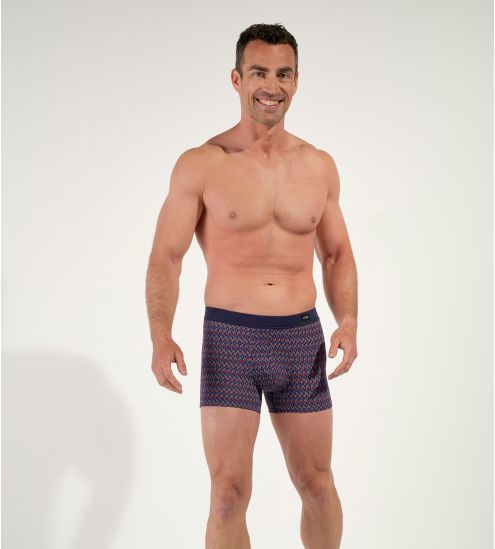 Boxer imprimé homme Ocean Drive Red Print