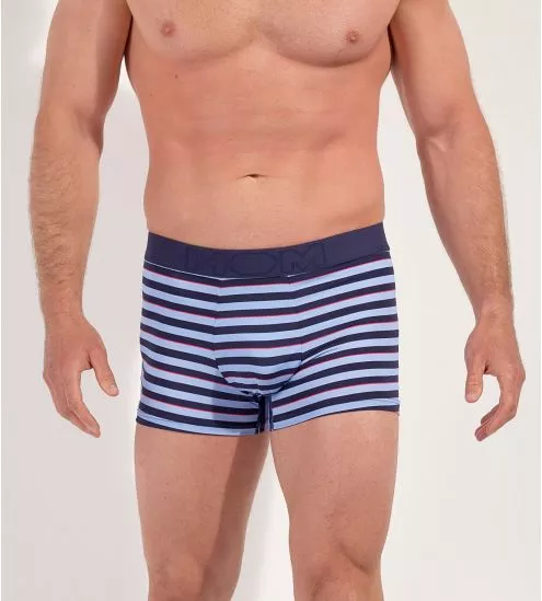 Boxer à rayures horizontales Atlantic Blue Stripes