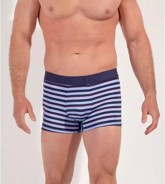 Boxer à rayures horizontales Atlantic Blue Stripes