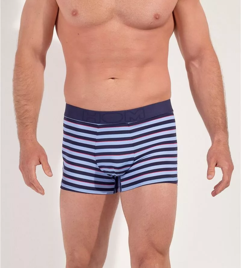 Boxer à rayures horizontales Atlantic Blue Stripes