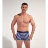 Boxer à rayures horizontales Atlantic Blue Stripes