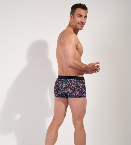 Boxer Trunk Miami imprimé fun multicolore