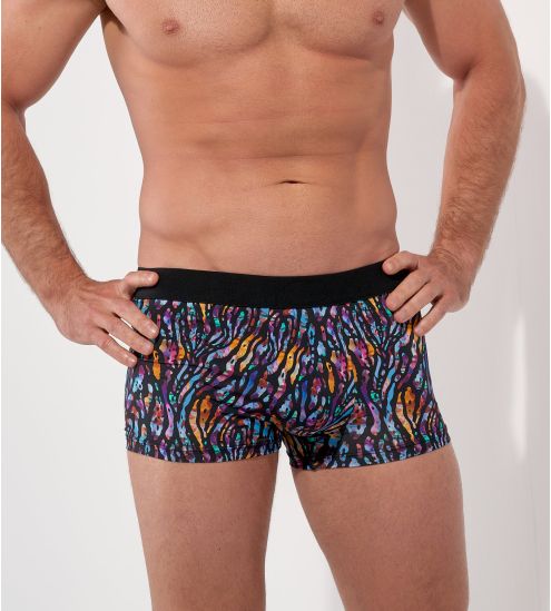 Boxer Trunk Miami imprimé fun multicolore