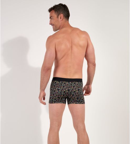 Boxer Red Rock imprimé Noir