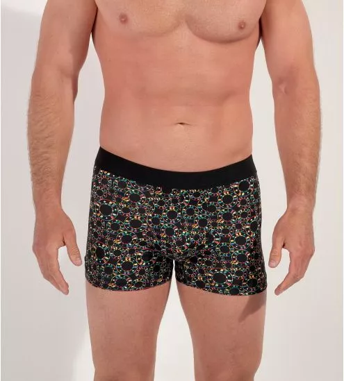 Boxer Red Rock imprimé Noir