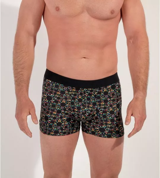 Boxer Red Rock imprimé Noir