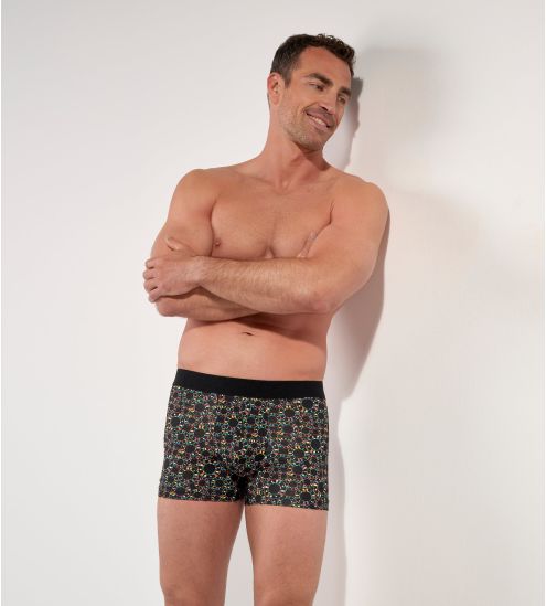 Boxer Red Rock imprimé Noir
