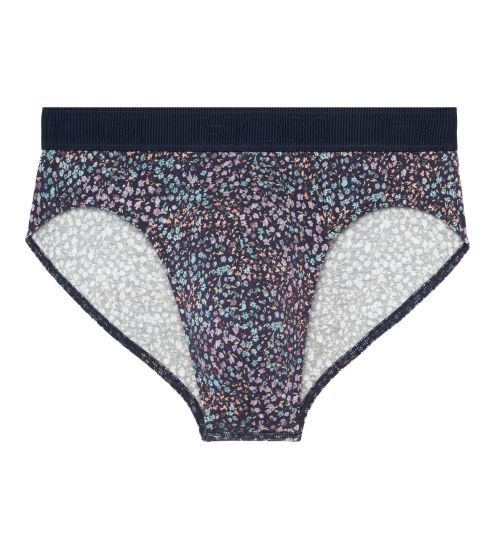 Mini slip pour homme fleuri Vineyard Blue Print